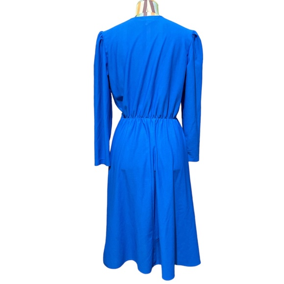 Vintage Sears The Fashion Place Midi Dress 0855 - Picture 3 of 6